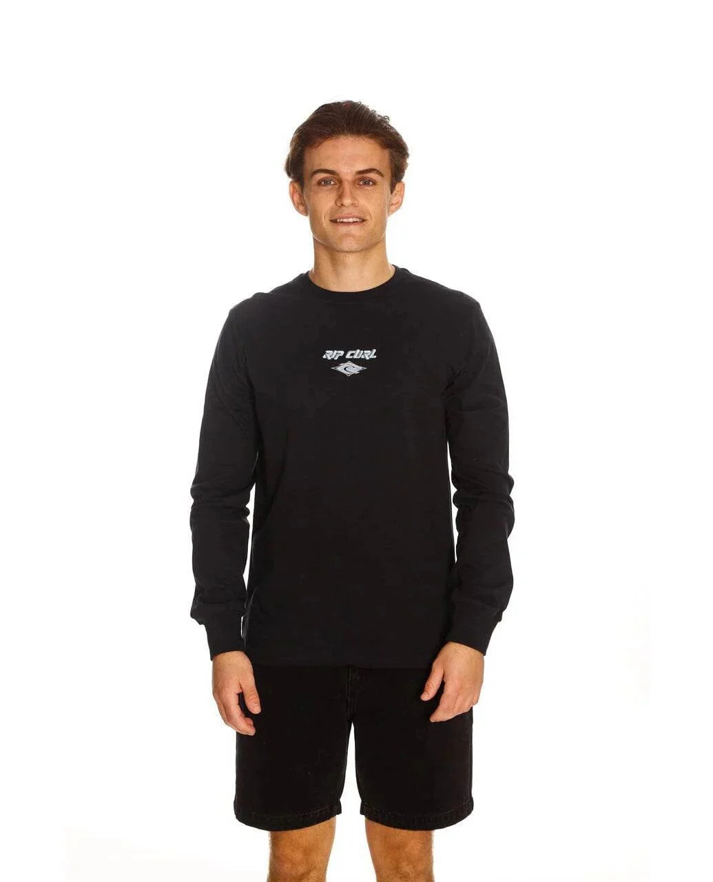 Ripcurl Mens Fade Out Long Sleeve Tee Black