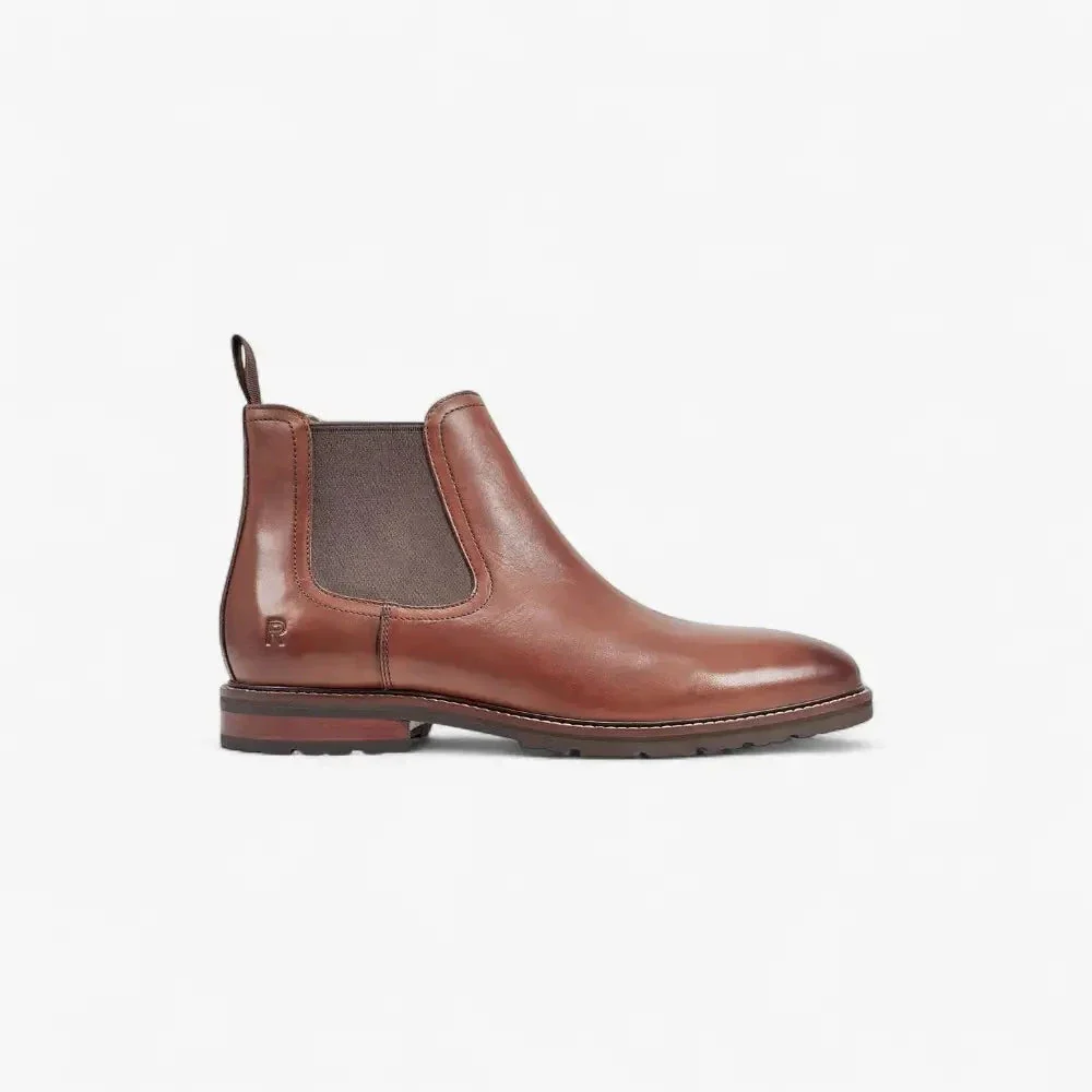 Rockport Mens Cassius Mid Boot British Tan Java
