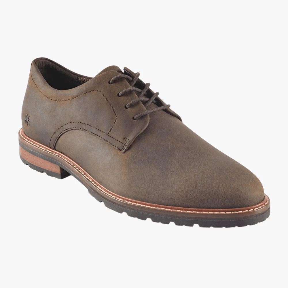 Rockport Mens Cedric Lace Up Shoe Oat