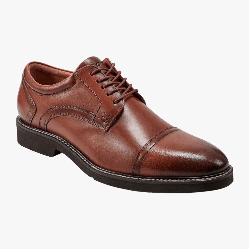 Rockport Mens Findlay Lace Up Shoe Tan