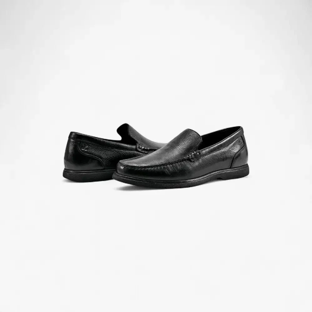 Rockport Mens Jensen Slip On Shoe Black