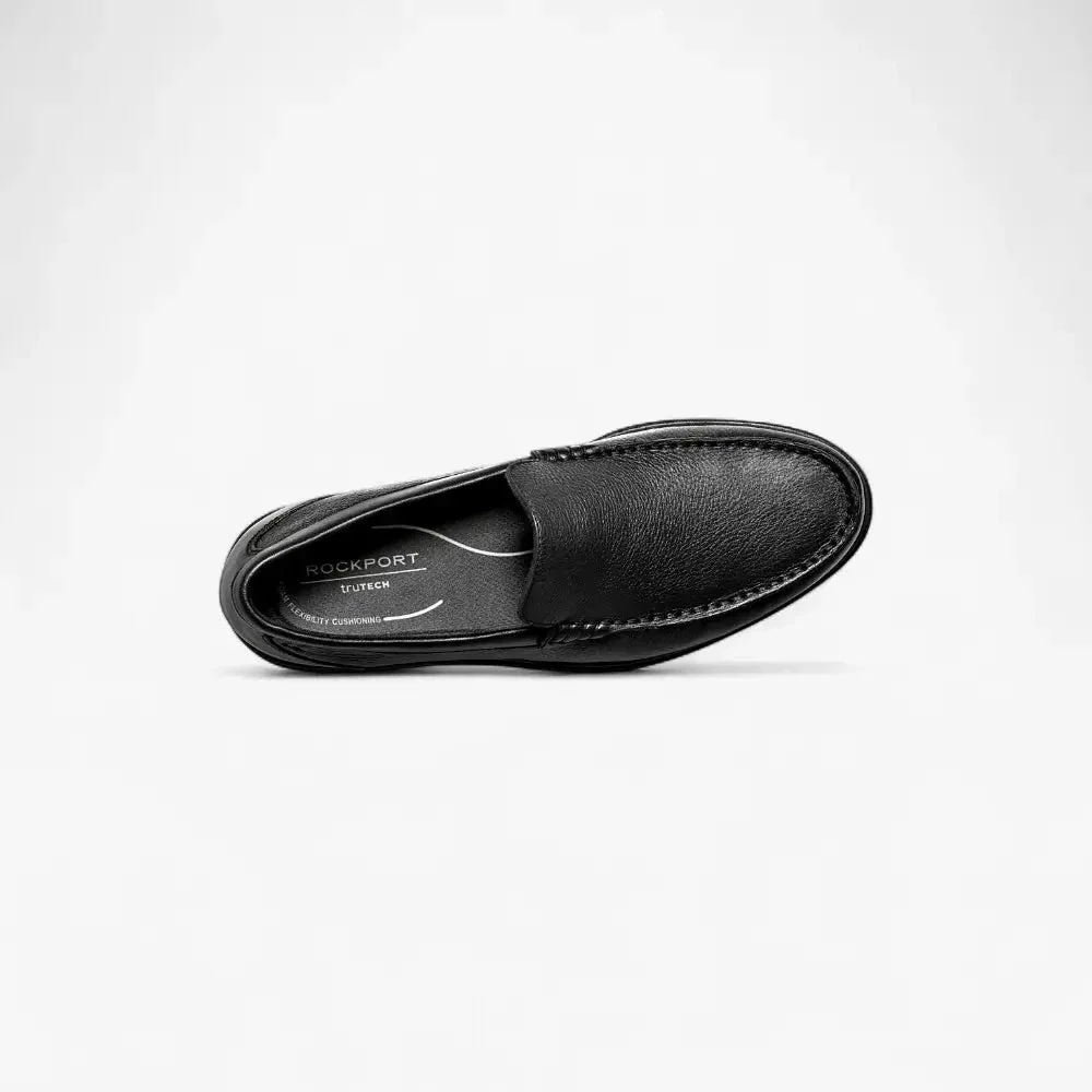 Rockport Mens Jensen Slip On Shoe Black - Image 3