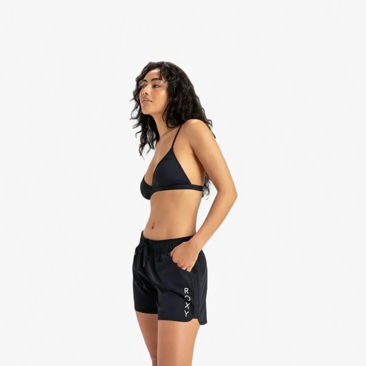 Roxy Womens Classics 5 Elasticated Boardshort Anthracite - Image 3