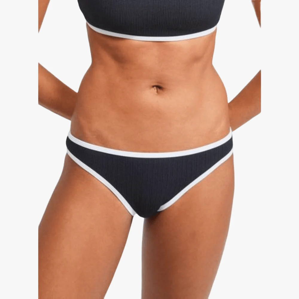 Roxy Womens Paradise Shine Bikini Bottom Black
