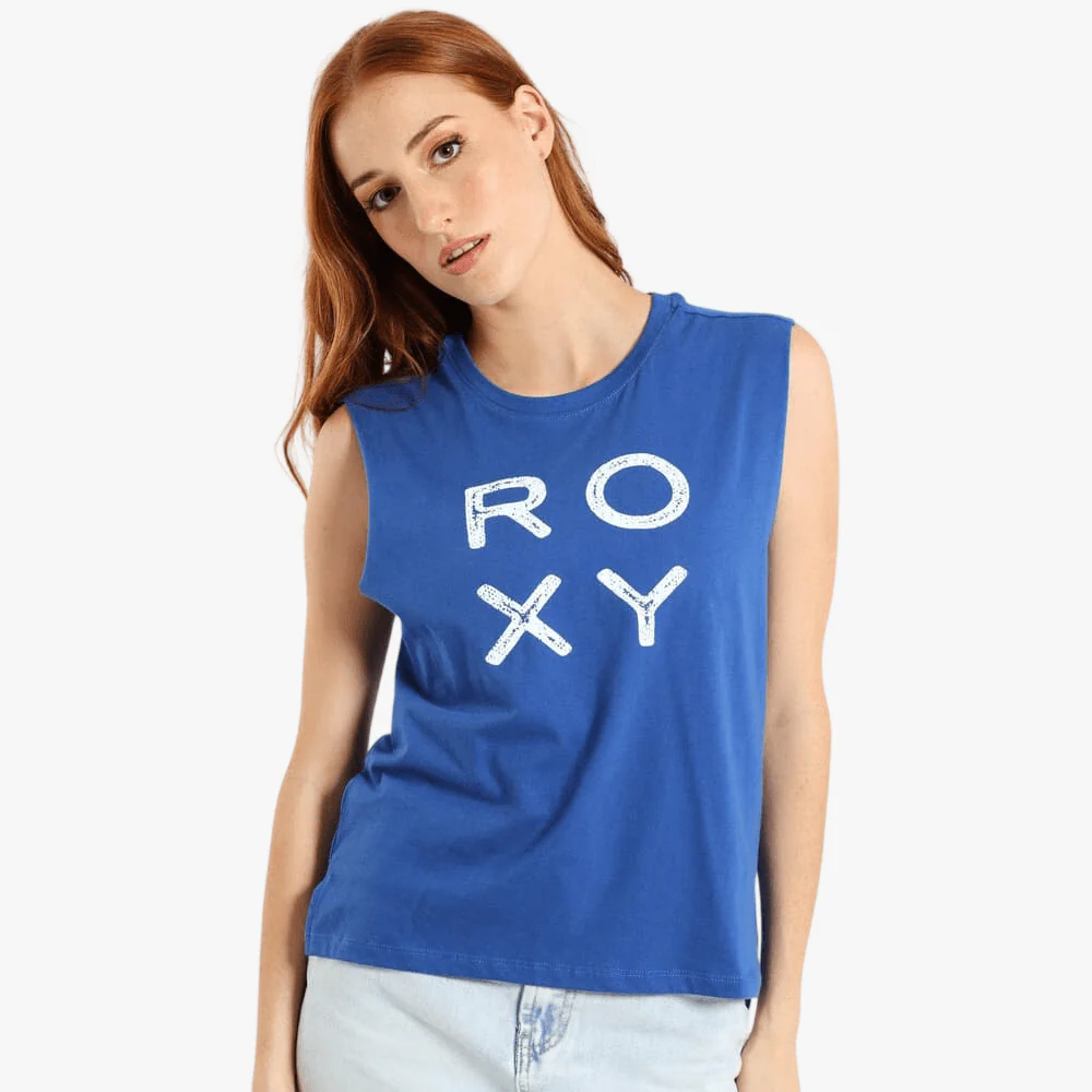 Roxy Womens Tropic Daze Vest Manaco Blue