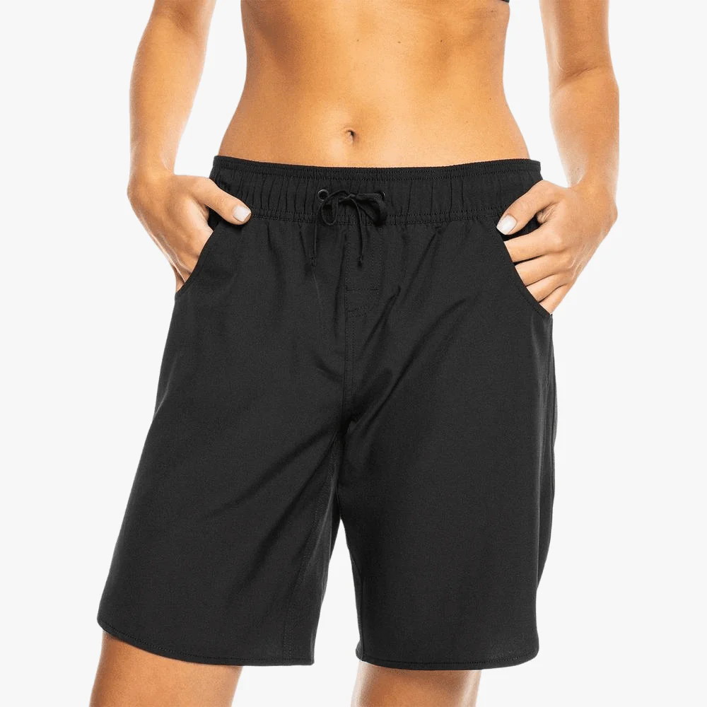 Roxy Womens Wave 9" Shorts Anthracite