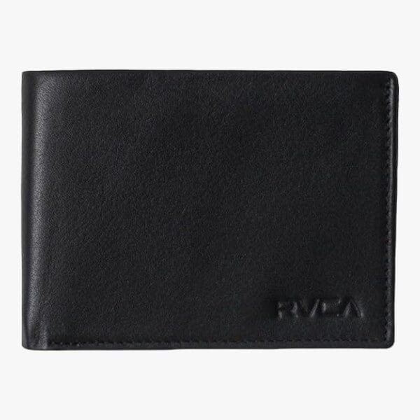 Rvca August Bifold Wallet Black