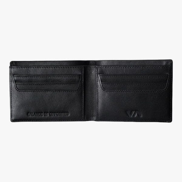 Rvca August Bifold Wallet Black - Image 2