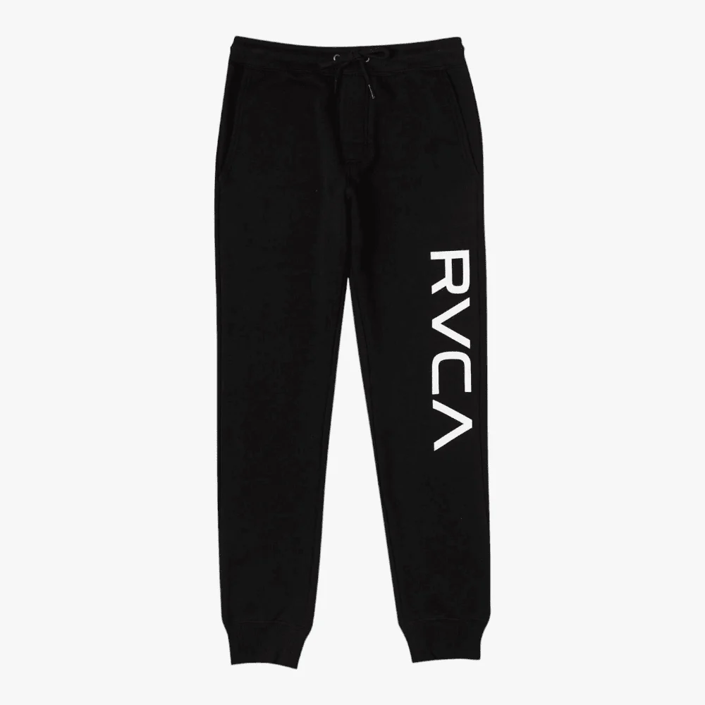 Rvca Boys Big Logo Trackpants Black