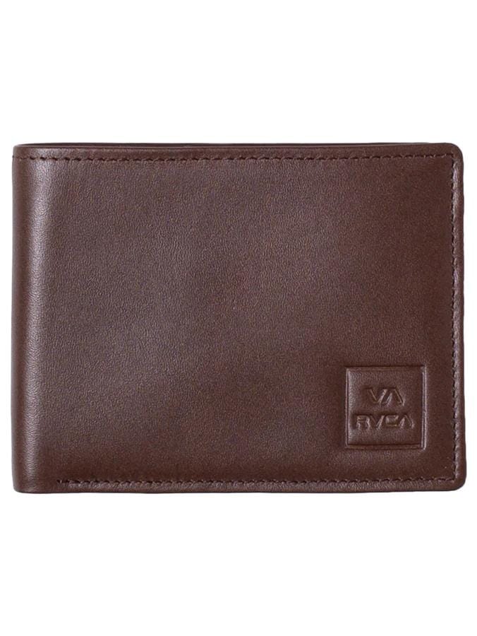 Rvca Cedar Bifold Wallet Brown