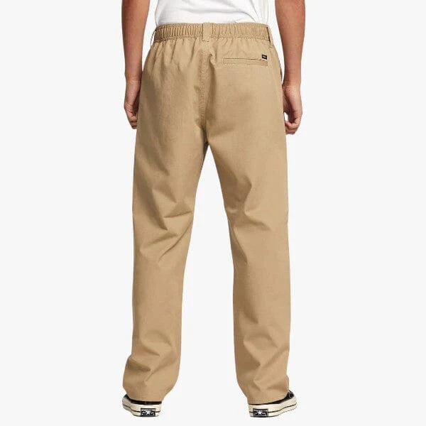 Rvca Mens Americana Elasticated Chino Pants Khaki - Image 2