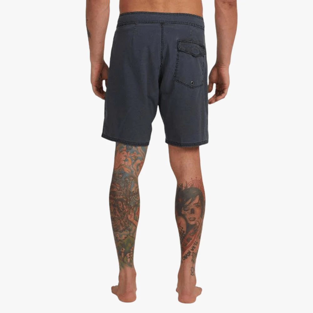 Rvca Mens Anthem Trunk Swim Shorts Black - Image 2