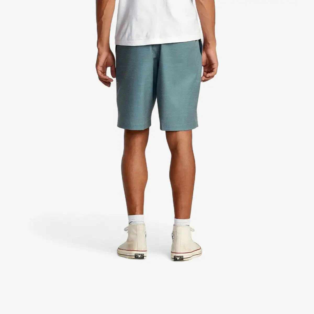 Rvca Mens Balance Hybrid Shorts Duck Blue - Image 2