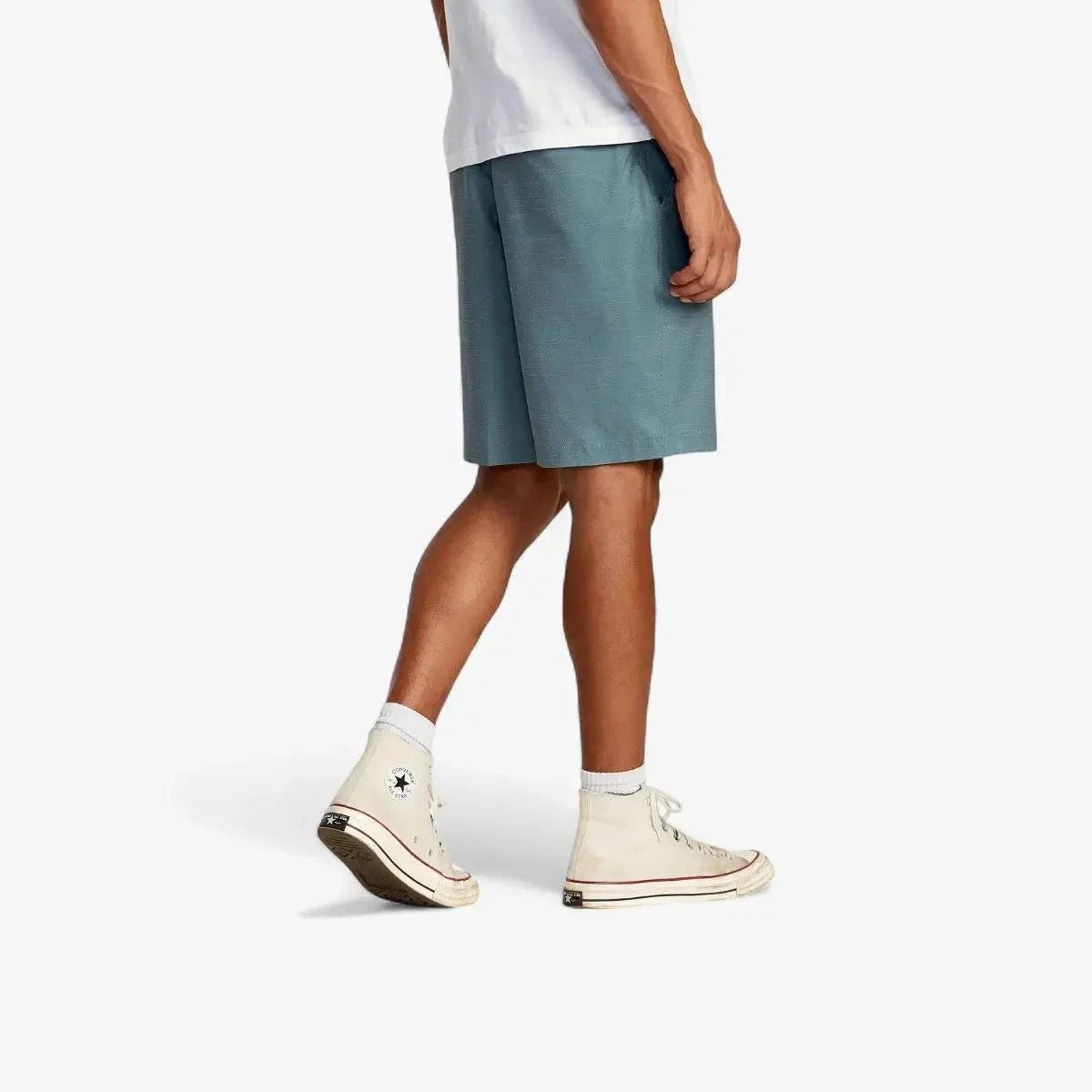 Rvca Mens Balance Hybrid Shorts Duck Blue - Image 4