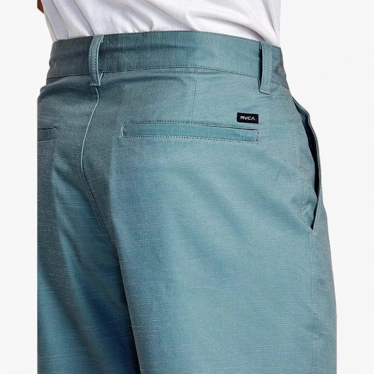 Rvca Mens Balance Hybrid Shorts Duck Blue - Image 5