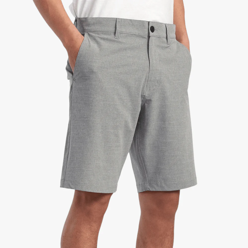 Rvca Mens Balance Hybrid Shorts Rvca Grey