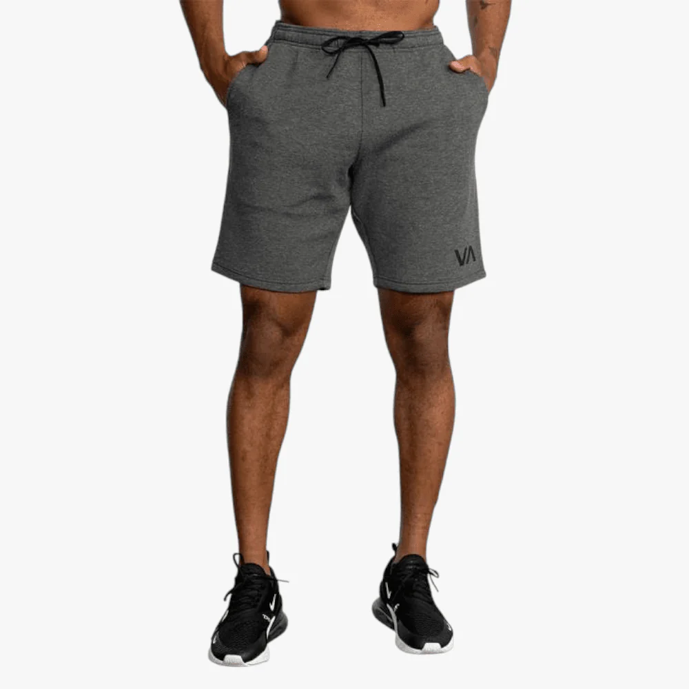 Rvca Mens Sport Short Iv Smokey Grey Heather