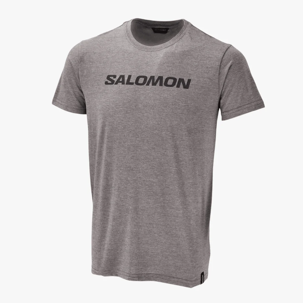 Salomon Mens Deep Roots Tee Tetras Mel