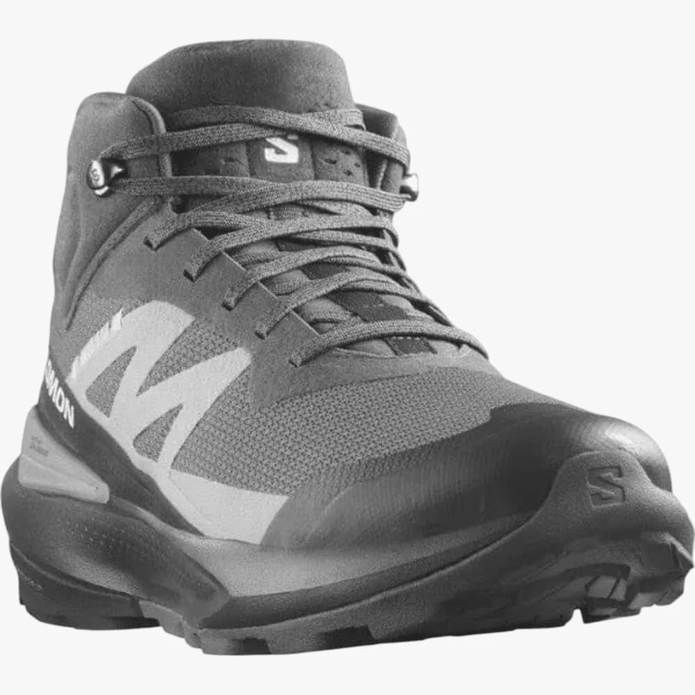 Salomon Mens Elixir Activ Mid Gtx Hiking Boot Magnet Phantom Sharkskin - Image 4