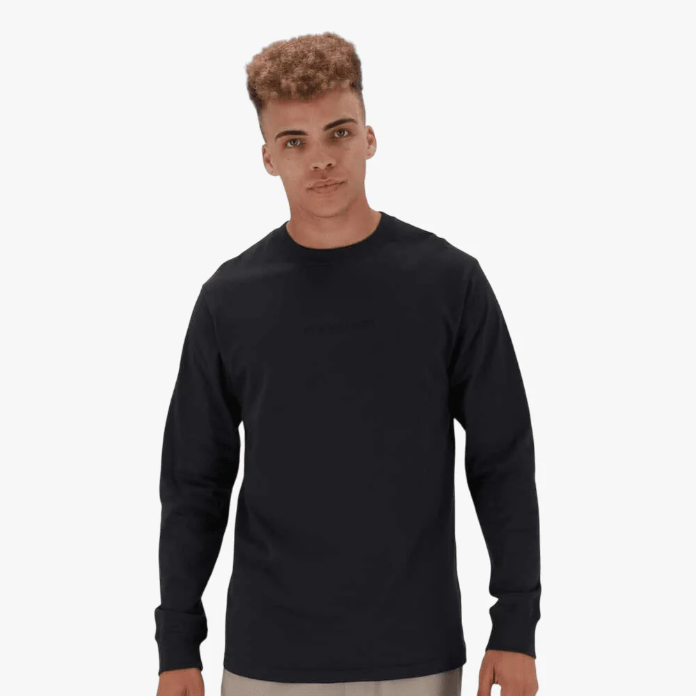 Salomon Mens Emblem Long Sleeve Tee Phantom