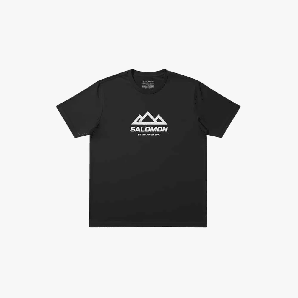 Salomon Mens Fresh Short Sleeve Tee Black