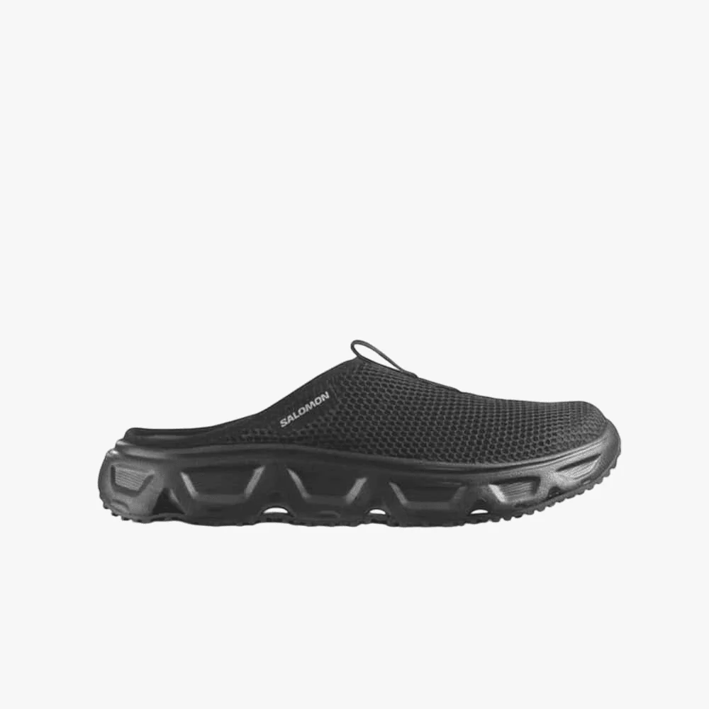 Salomon Mens Reelax Slide 6.0 Black Black Alloy