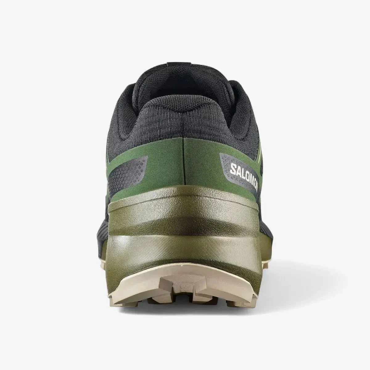 Salomon Mens Speedcross Peak Trail Sneaker Black Black Forest Rainy Day - Image 4