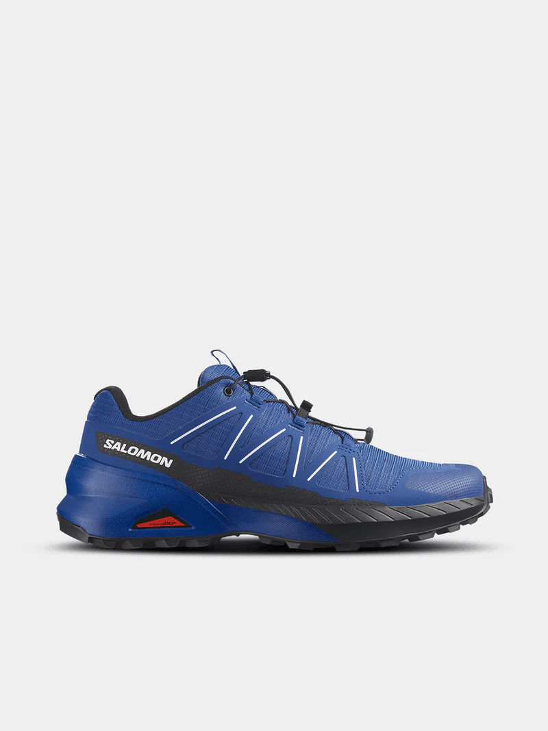 Salomon Mens Speedcross Peak Trail Sneaker Lapis Black White - Image 2