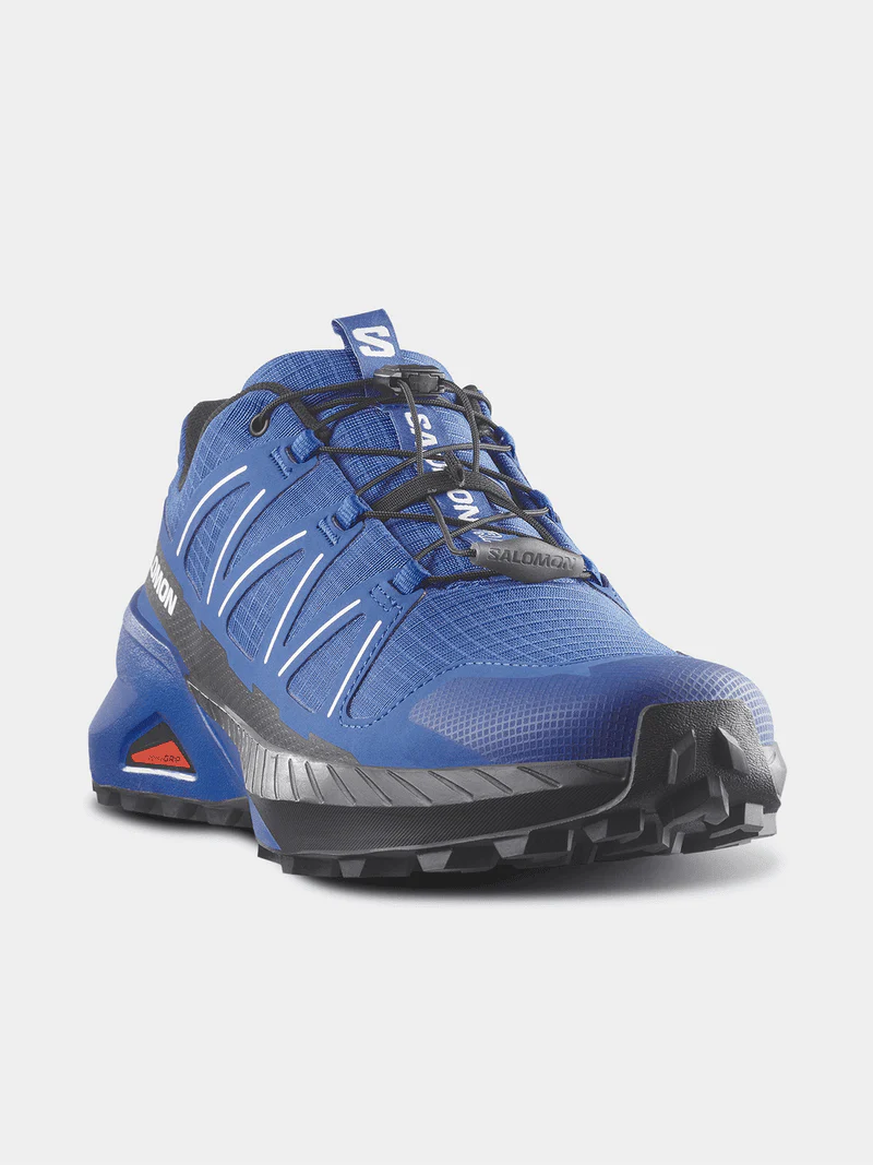 Salomon Mens Speedcross Peak Trail Sneaker Lapis Black White - Image 3