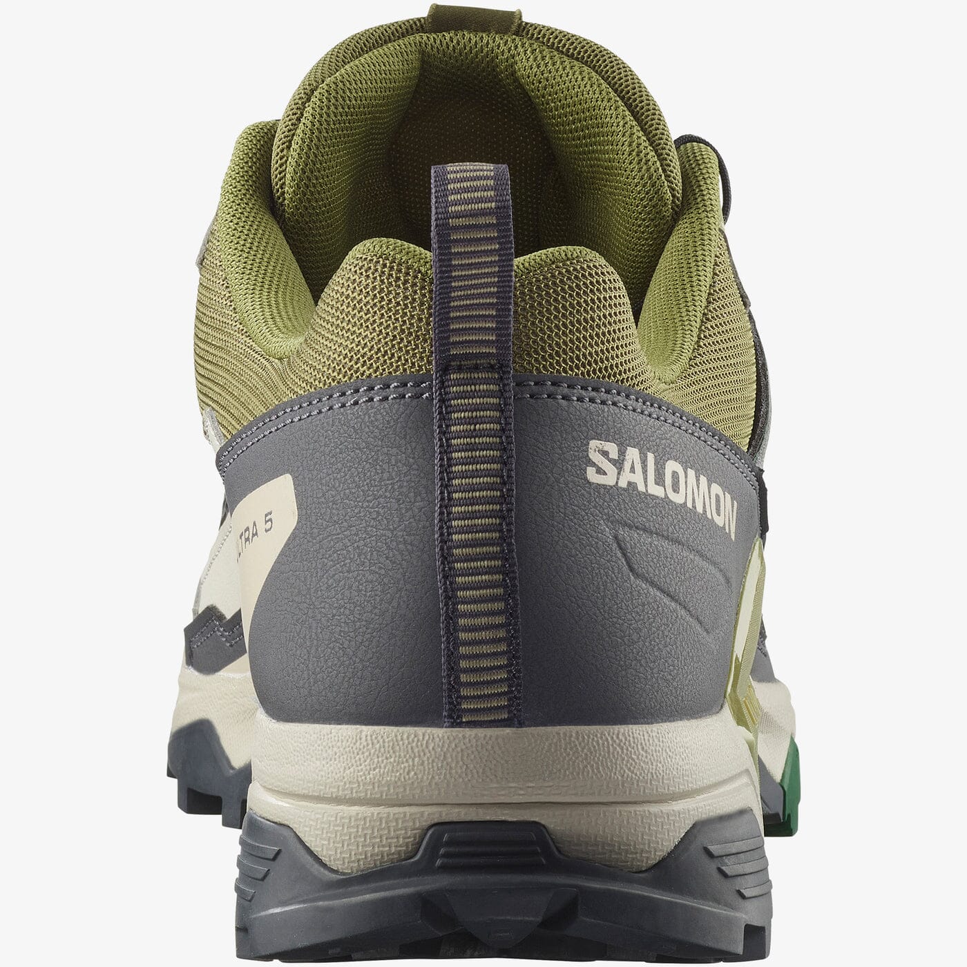 Salomon Mens X Ultra 5 Hiking Shoe Aloe Asphalt Eden - Image 6