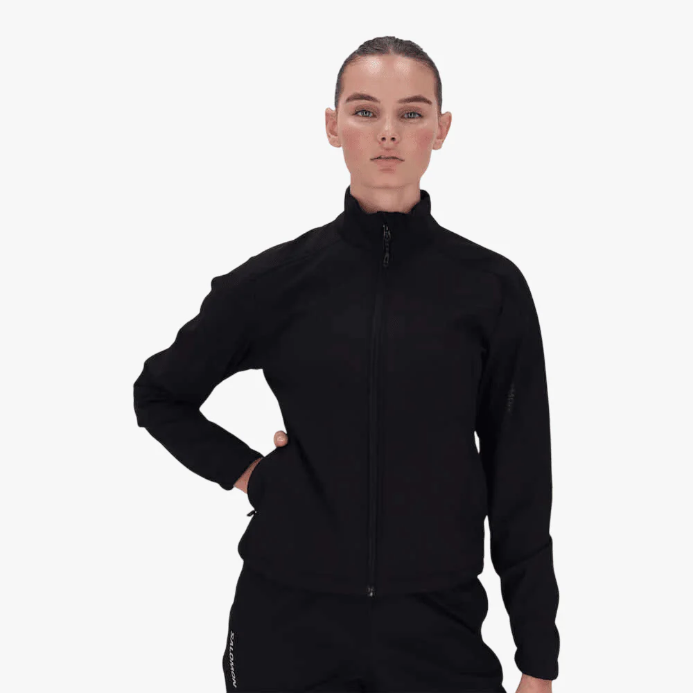 Salomon Womens Raven Softshell Jacket Black