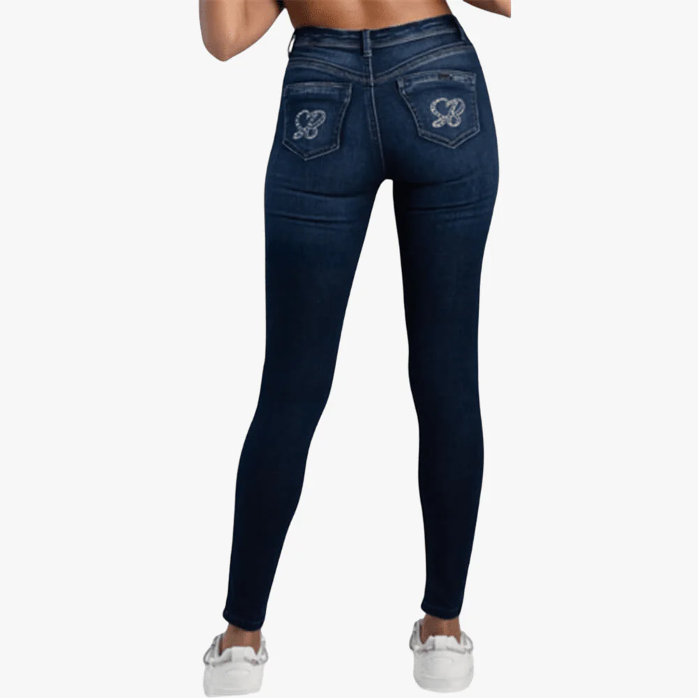 Sissy Boy Bianca Mid Waist Skinny Jean Dark
