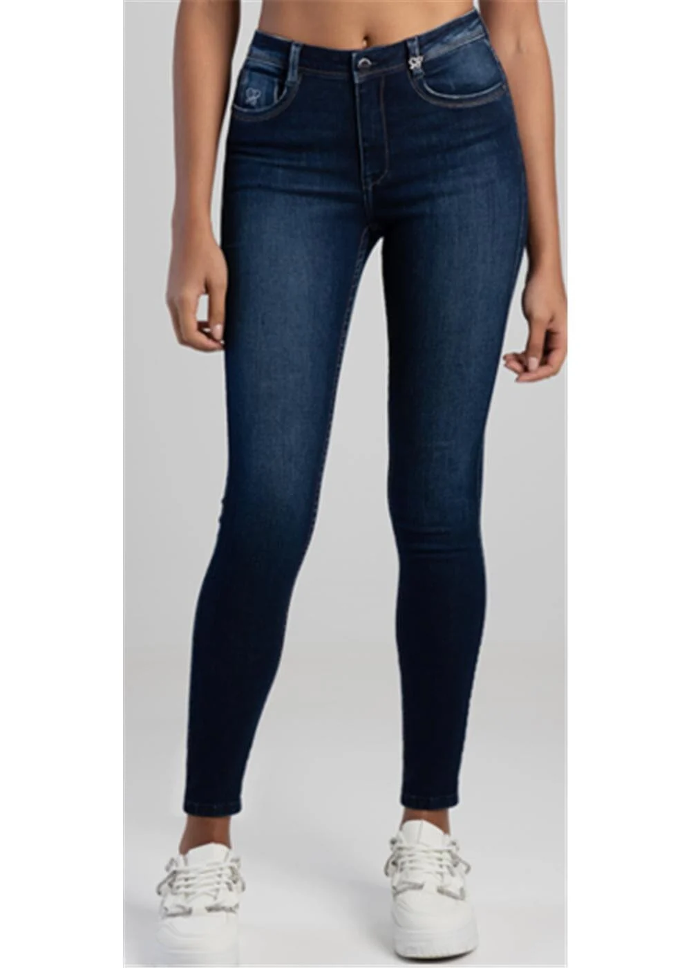 Sissy Boy Bianca Mid Waist Skinny Jean Dark - Image 2
