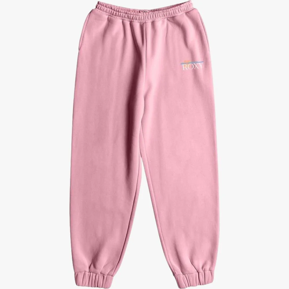 Roxy Girls Surf Feeling Wide Trackpants Prism Pink
