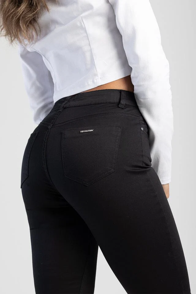 Sissy Boy Mid Waist Skinny Jean Black - Image 6