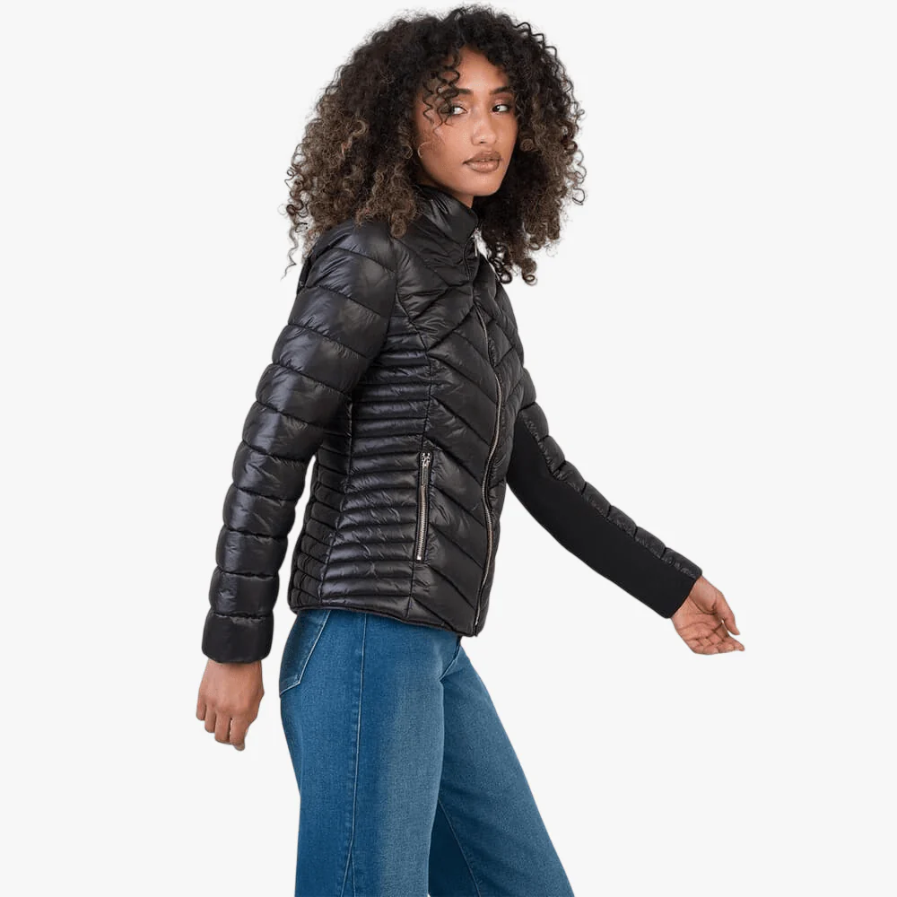 Sissy Boy Ravila Quilted Jacket Black