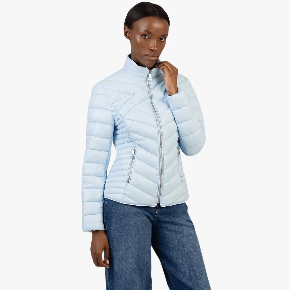 Sissy Boy Ravilla Quilted Jacket Blue