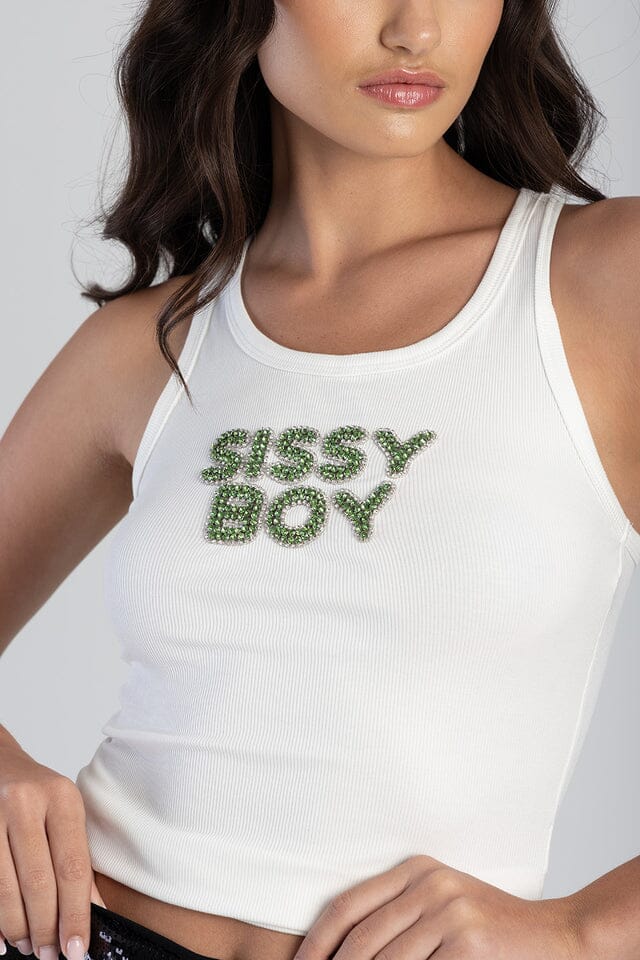 Sissy Boy Sun Daze Tank Top White - Image 2