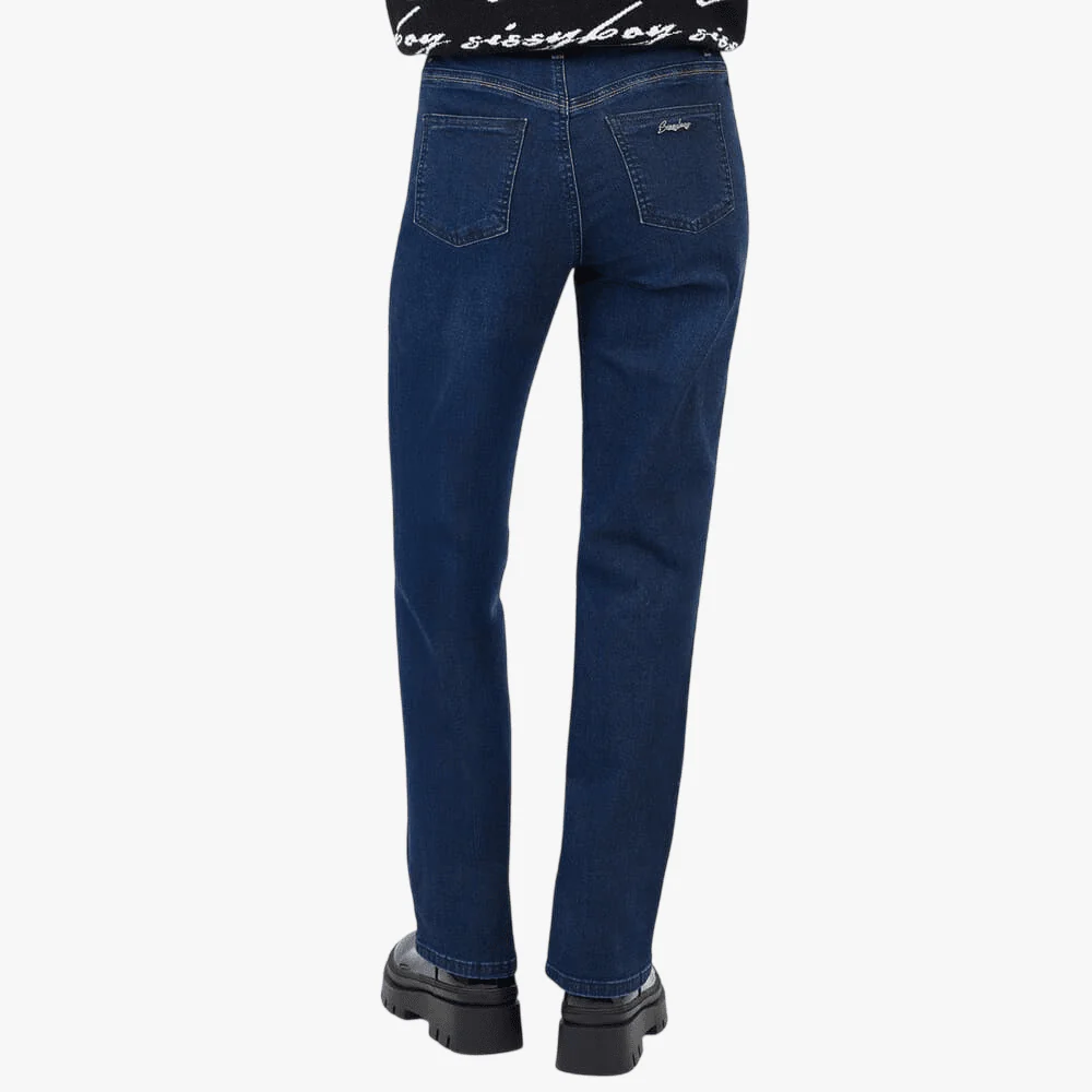 Sissy Boy Womens Amelie Straight Leg Jean Dark Vintage
