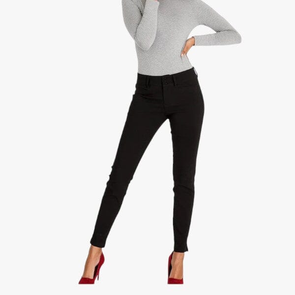 Sissy Boy Womens Eresha Mid Rise Skinny Pants Black - Image 4