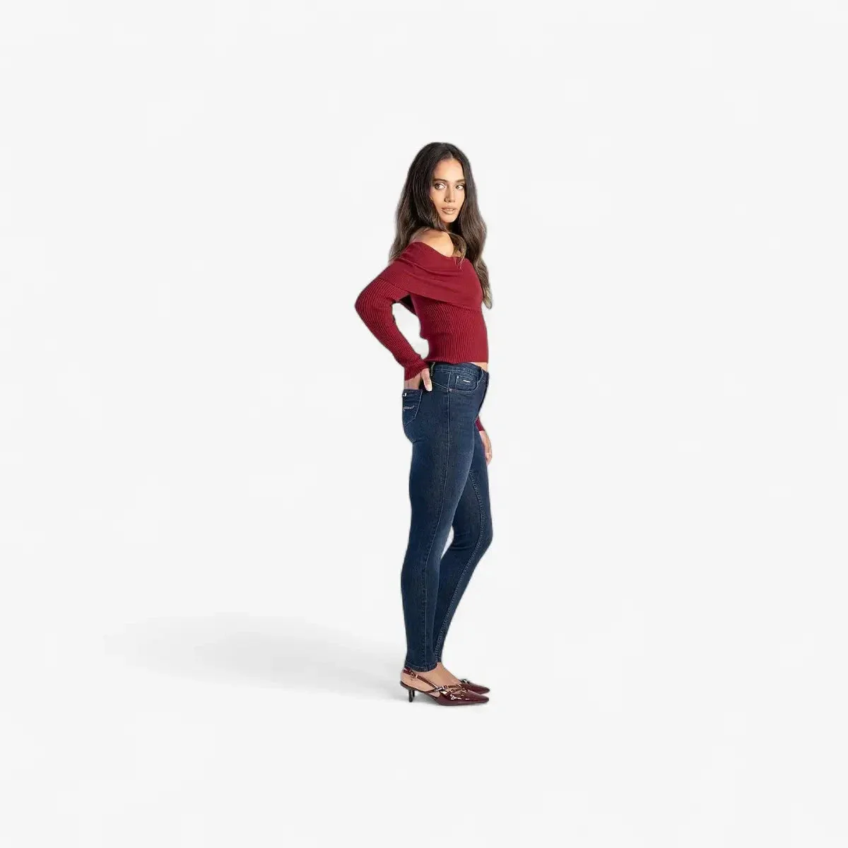 Sissy Boy Womens  Logan Axel Dark Vintage Skinny Rpl - Image 3