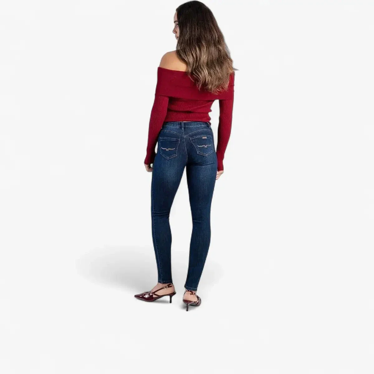 Sissy Boy Womens  Logan Axel Dark Vintage Skinny Rpl - Image 4