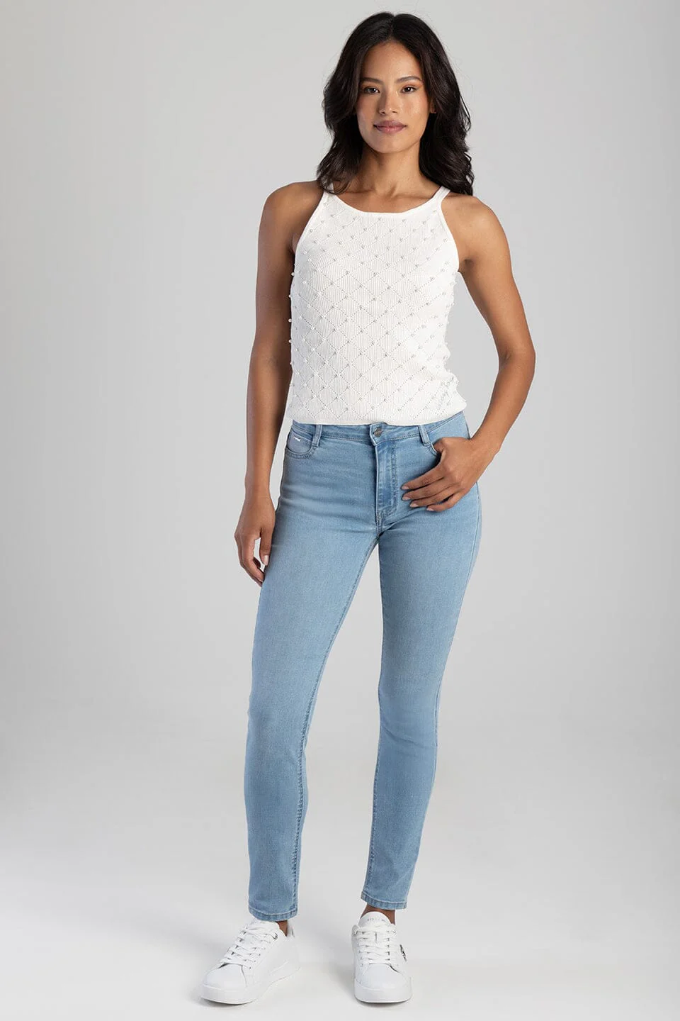 Sissy Boy Womens Renee Skinny Jean Light Vintage - Image 2