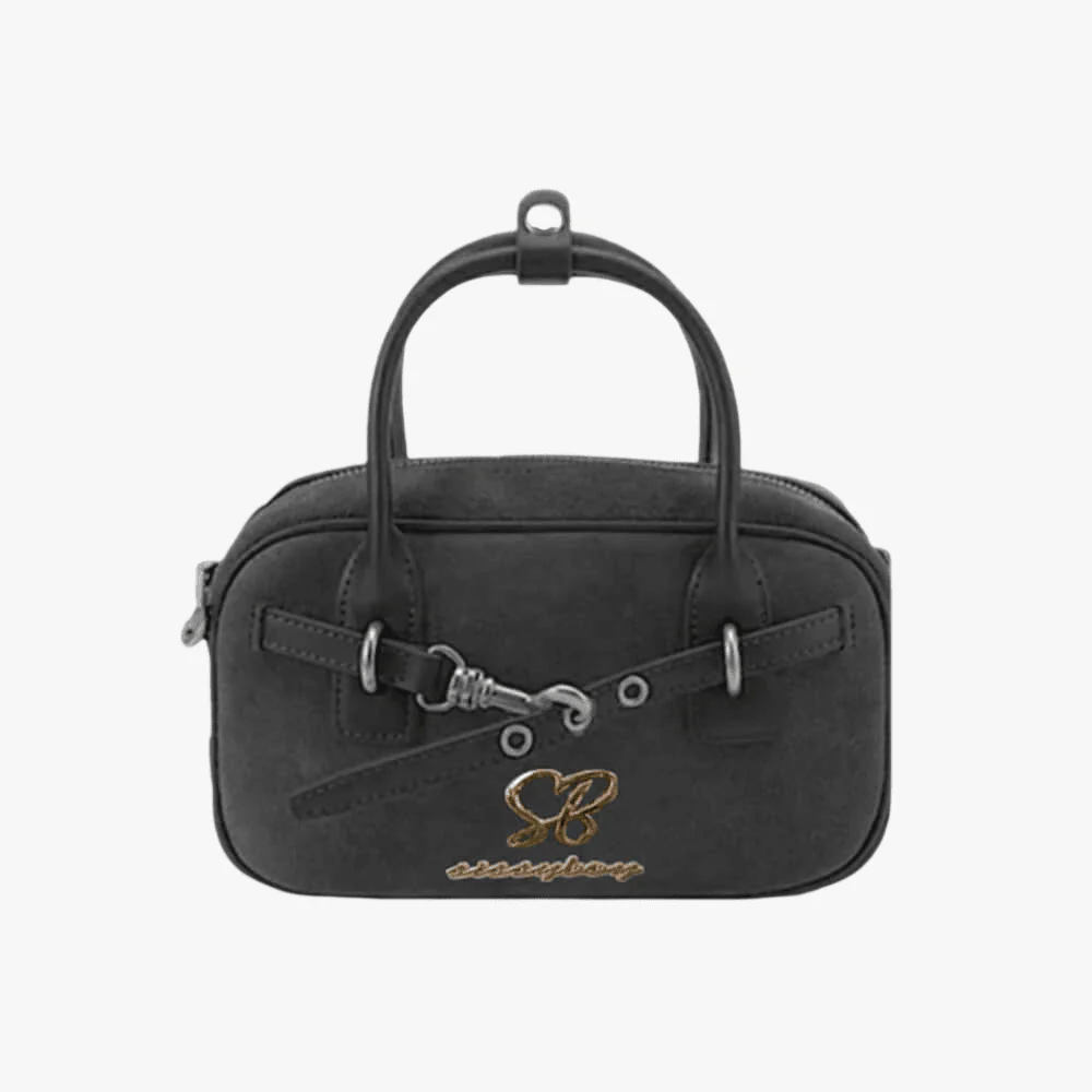 Sissy Boy Zoe Bowler Handbag Black