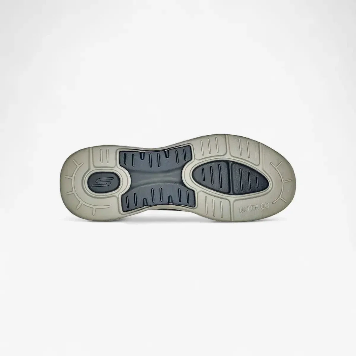Skechers Mens Go Walk Arch Fit Shoe Charcoal Grey - Image 4