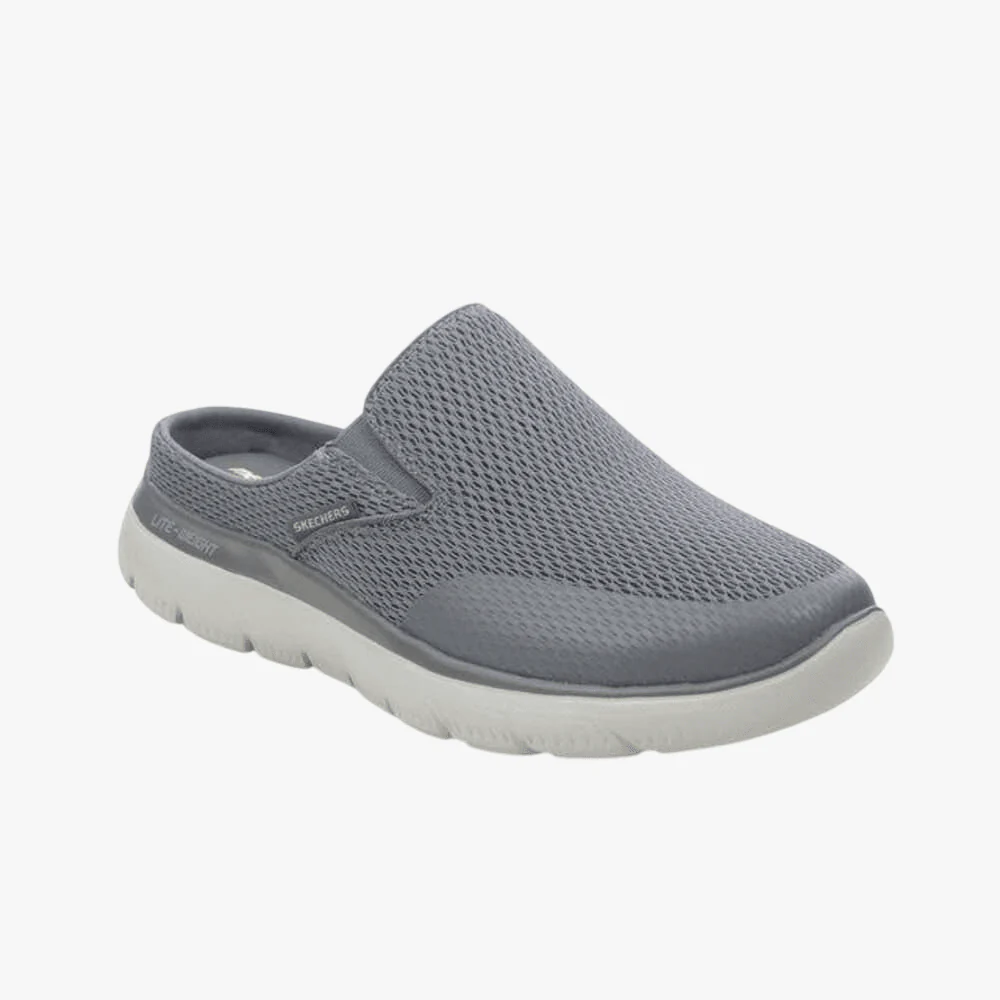 Skechers Mens Summit Mule Charcoal