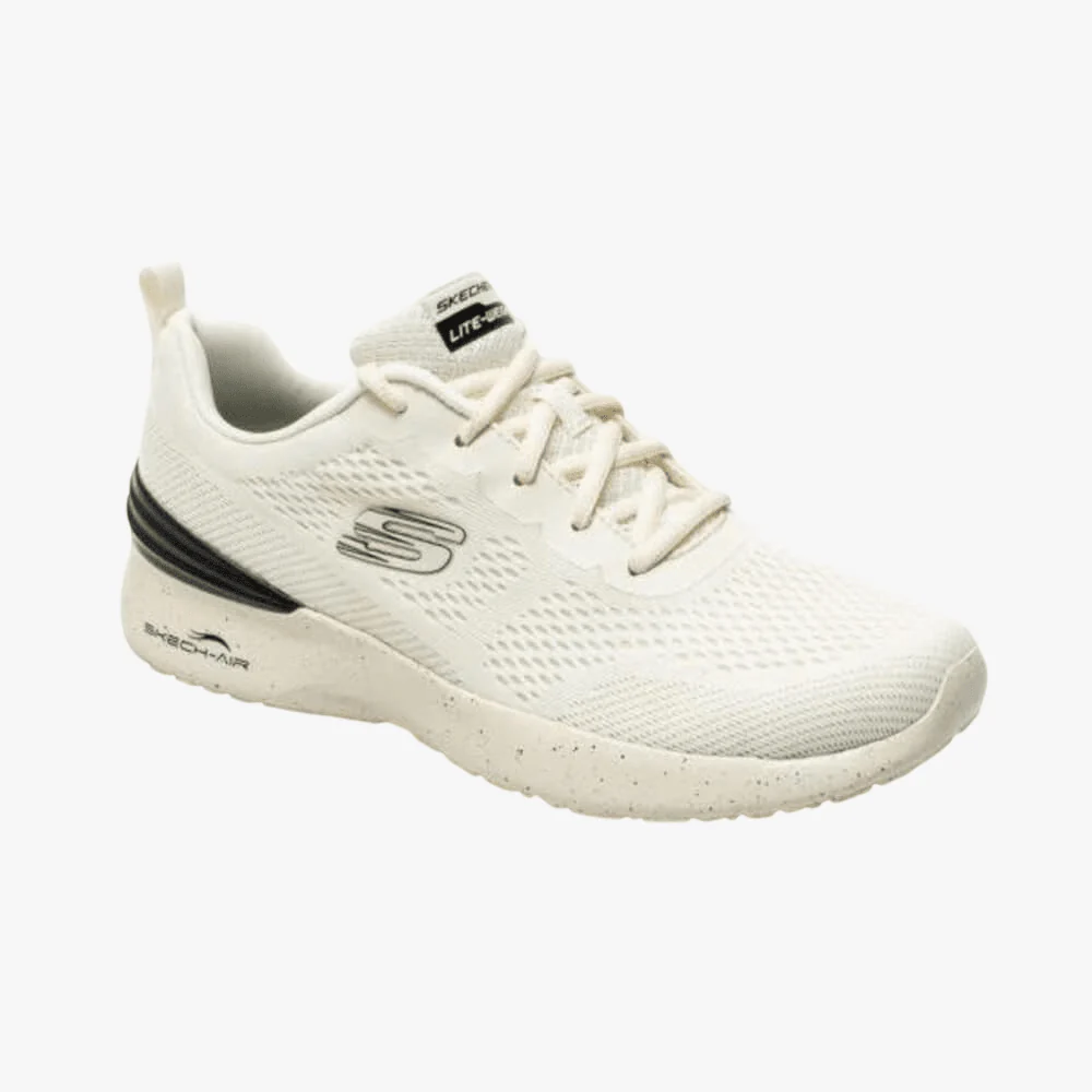 Skechers Womens Skech Air Dynamiight Sneaker Natural Black