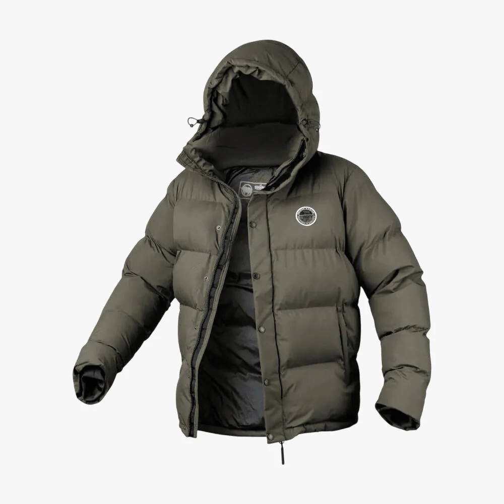 Sniper Mens Adventure Puffer Jacket Olive