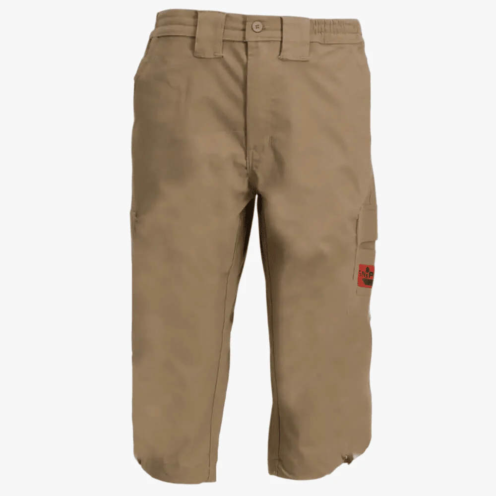 Sniper Mens Flex Trail 3/4 Cargo Shorts Khaki