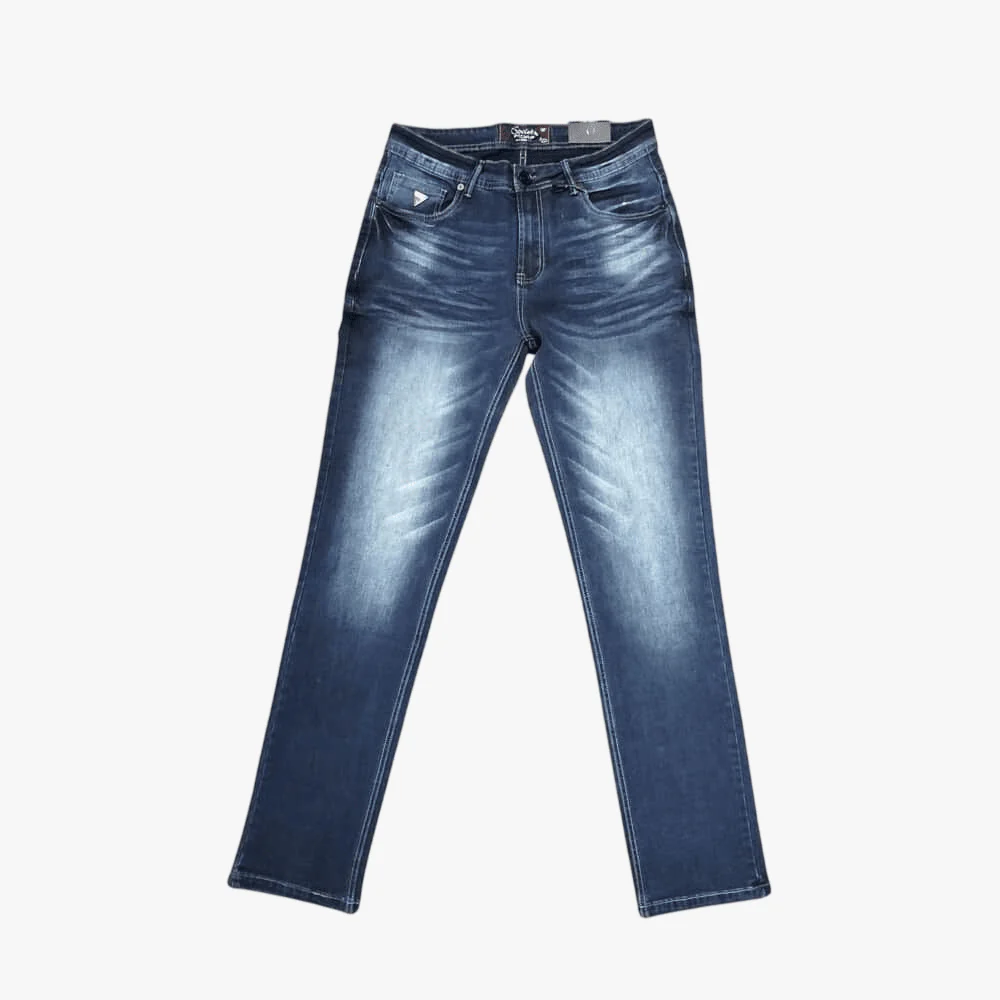 Soviet Mens Darius #9 Slim Leg Jean Blue Black